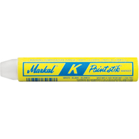 M Paintstik&reg; Paint Marker for Heat Treating, Solid Stick, White Chandler Sales