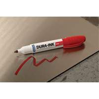 Dura-Ink&reg; Marker #55, Red, Chisel Tip Chandler Sales