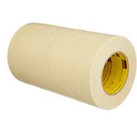 Scotch&reg; High Performance Masking Tape 231, 12 mm (1/2") x 55 m (180'), Beige Chandler Sales