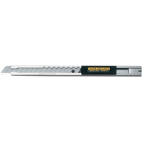 Couteau de pr&eacute;cision pour travaux de s&eacute;rie standard, 9 mm, Acier inoxydable, Prise en Acier inoxydable Chandler Sales