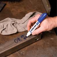 Marqueurs &agrave; essuyage &agrave; sec Dura-Ink, Bleu, Pointe Ronde Chandler Sales