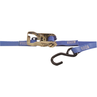 Heavy-Duty Utility Straps, S-Hook, 1" W x 15' L, 500 lbs. (230 kg) Working Load Limit Chandler Sales