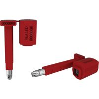 High Security Locktainer Security Seals, 3-1/4", Metal, Bolt Seal Chandler Sales