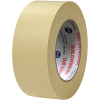 High Temp Premium Paper Masking Tapes, 48 mm (2") x 55 m (180'), Beige Chandler Sales
