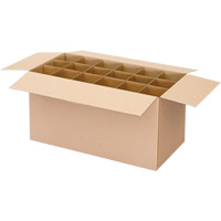 Boîte d'exp&eacute;dition pour cannettes a&eacute;rosols, 12-1/4" lo x 9-3/16" la x 10-5/16" h, ondulations C Chandler Sales