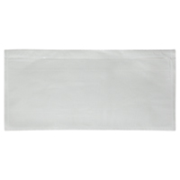 Pochette vierge pour bordereau d'exp&eacute;dition, 10" lo x 5-1/2" la, Style Insertion par l'arri&egrave;re Chandler Sales