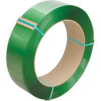 Feuillard, Polyester, 1/2" la x 6315' lo, Vert, Calibre Manuel Chandler Sales