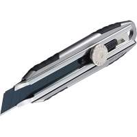Couteau avec verrou &agrave; cliquet, 18 mm, Acier au carbone, Robuste, Prise en Aluminium Chandler Sales