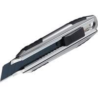 Couteau autoverrouillable, 18 mm, Acier au carbone, Robuste, Prise en Aluminium Chandler Sales