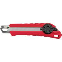Snap-Off Knife, 18 mm, Carbide, Rubber/Polypropylene Handle Chandler Sales