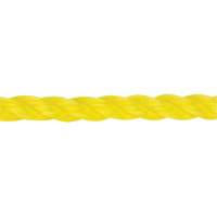 3/8" Braided Yellow Rope, Polypropylene, 630' Chandler Sales