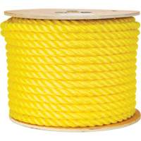 5/8" Braided Yellow Rope, Polypropylene, 200' Chandler Sales