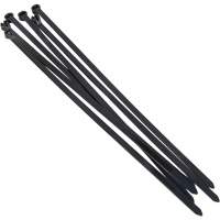 Steel Barb Cable Ties, 14-1/2" Long, 50 lbs. Tensile Strength, Black Chandler Sales