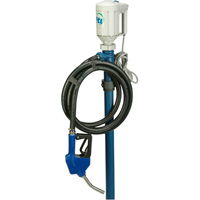Trousse de pompe pour baril PFM-40 avec moteur M3V avec accessoires pour fluide d&eacute;chappement diesel (DEF), Polypropyl&egrave;ne/PVDF/Acier inoxydable Chandler Sales