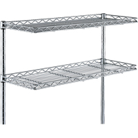 Cantilever Shelves, 30" W x 30" D Chandler Sales