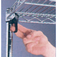 Shelving Unit, 4 Tiers, 36" W x 63" H x 18" D Chandler Sales