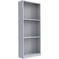 Interlok Shelving Unit, Steel, Boltless, 800 lbs. Capacity, 36" W x 88" H x 24" D Chandler Sales
