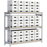 &eacute;tag&egrave;re-classeur de grande largeur, Acier, 3 Tablettes, 72" la x 18" p x 60" h Chandler Sales