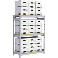 &eacute;tag&egrave;re-classeur de grande largeur, Acier, 3 Tablettes, 42" la x 18" p x 60" h Chandler Sales