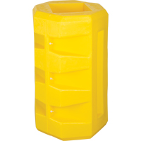 Protecteurs de colonne, Ouverture int&eacute;rieure 18-1/4" x 18-1/4", 30" lo x 30" la x 38-1/2" h, Jaune Chandler Sales