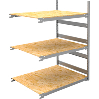 &eacute;tag&egrave;re-classeur de grande largeur, Acier, 3 Tablettes, 42" la x 32" p x 60" h, Ensemble Ajout Chandler Sales
