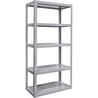 Heavy-Duty Shelving, Steel, Bolted, 3000 lbs. Capacity, 36" W x 72" H x 24" D Chandler Sales