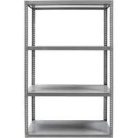 Heavy-Duty Shelving, Steel, Bolted, 3000 lbs. Capacity, 36" W x 72" H x 24" D Chandler Sales