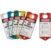 Labeled Lockout Hasps, Blue/Green/Red/Silver/Yellow Chandler Sales