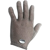 Gant en maille, Taille 6/T-petit, Enveloppe en Acier inoxydable, ANSI/ISEA 105 niveau 5 Chandler Sales