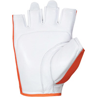 Gants Vibrastop demi-doigts antivibrations, Taille Moyen, Paume Ch&egrave;vre Chandler Sales