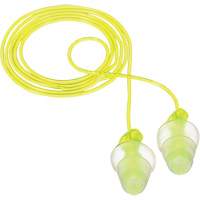 E-A-R Tri-Flange Reusable Earplugs, Corded, Bulk - Polybag, 26 dB NRR, One-Size Chandler Sales