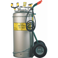Self-Contained Eyewash With Dolly Cart, Pressurized, 7 gal. Capacity, Meets ANSI Z358.1 Chandler Sales