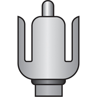 Tiges de s&eacute;curit&eacute; pour support porte-drapeau, usage intensif - accessoires & pi&egrave;ces de rechange Chandler Sales