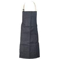 Aprons, Denim, 38" L x 28" W, Blue Chandler Sales