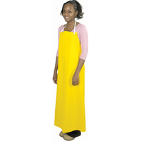 Lightweight Aprons, Polyurethane, 48" L x 35" W, Yellow Chandler Sales