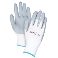 Gants l&eacute;gers enduits et respirants, 10/T-Grand, R&ecirc;vetement Mousse de nitrile, Calibre 13, Enveloppe en Polyester Chandler Sales