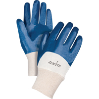 Gants &agrave; doublure interlock de poids moyen, 7/Petit, R&ecirc;vetement Nitrile, Enveloppe en Coton Chandler Sales
