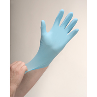Puncture-Resistant Examination Gloves, Medium, Nitrile, 4.5-mil, Powder-Free, Blue Chandler Sales