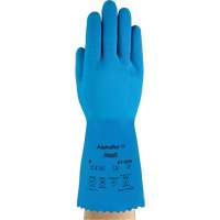 Gants AlphaTec 87-029, Taille Petit/7, 12" lo, Latex de caoutchouc, Doublure en Nylon, 50 mils Chandler Sales