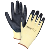Gants r&eacute;sistants &agrave; la coupe avec prise sup&eacute;rieure, Taille Grand/9, Calibre 13, Rev&ecirc;tement Mousse de nitrile, Enveloppe en Aramide, ANSI/ISEA 105 niveau 3/EN 388 niveau 5 Chandler Sales