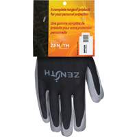 Gants enduits confortables de premi&egrave;re qualit&eacute;, 8/Moyen, R&ecirc;vetement Nitrile, Calibre 13, Enveloppe en Polyester Chandler Sales