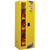 Armoire de s&eacute;curit&eacute; pour produits inflammables EX Slimline Sure-Grip , 22 gal., 1 Porte(s), 23,25" La x 65" h x 18" p Chandler Sales