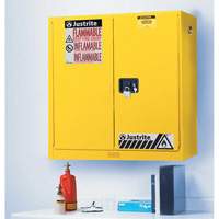 Armoires de s&eacute;curit&eacute; murales Sure-Grip EX, 20 gal., 2 Porte(s), 43" La x 44" h x 12" p Chandler Sales