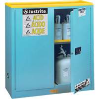 Sure-Grip&reg; Ex Acid/Corrosive Storage Cabinets, 30 gal., 43" x 44" x 18" Chandler Sales