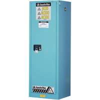 ChemCor&reg; Lined Acid/Corrosive Storage Cabinets, 22 gal., 23.25" x 65" x 18" Chandler Sales