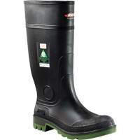 Enduro All Season Industrial Boots, Rubber, Steel Toe, Size 8, Puncture Resistant Sole Chandler Sales