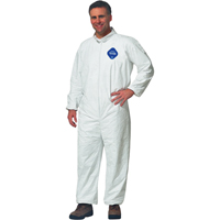 Coveralls, Medium, White, Tyvek&reg; 400 Chandler Sales