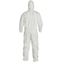 Hooded Coveralls, 4X-Large, White, Tyvek&reg; 400 Chandler Sales