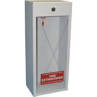 Surface-Mounted Fire Extinguisher Cabinets, 8.5" W x 20.5" H x 6" D Chandler Sales