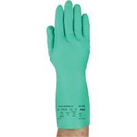 Solvex&reg; 37-145 Gloves, Size Small/7, 13" L, Nitrile, 11-mil Chandler Sales